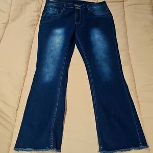 Classic Blue Women's Jeans Strechy Fit Worn Once